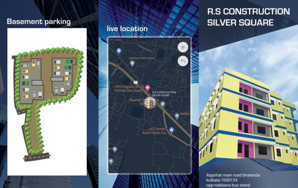 Silver Square Rajarhat by R.S. Construction | New Flats in Rajarhat Semi Complex Rajarhat Chowmatha